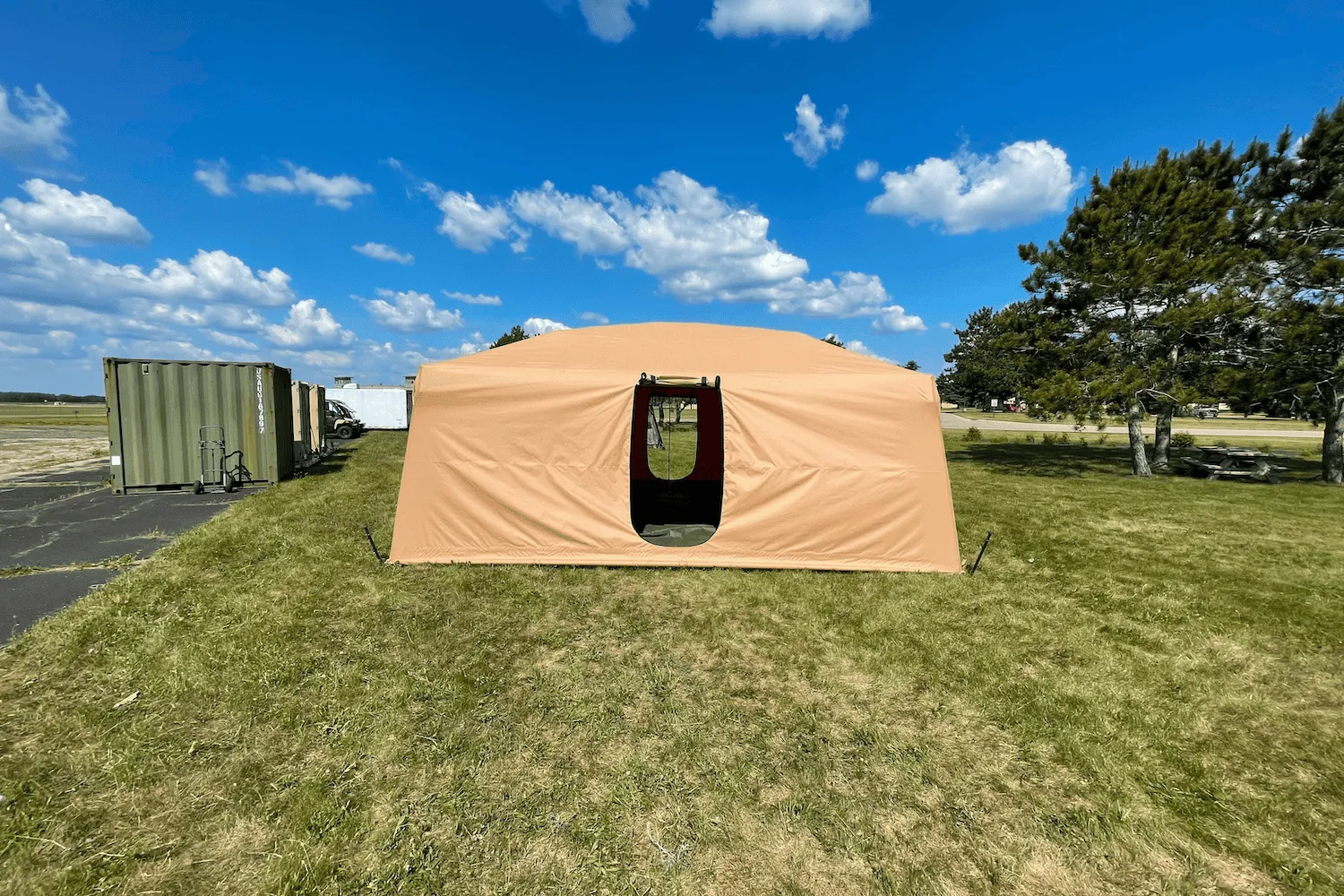 Pvilion’s Hands-Off Expeditionary Tent (HEXT) by Pvilion