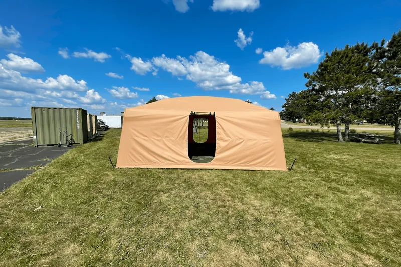 Pvilion’s Hands-Off Expeditionary Tent (HEXT) by Pvilion