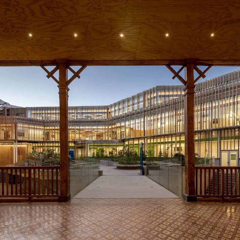 Community Center + CESFAM Matta Sur by luis vidal + architects