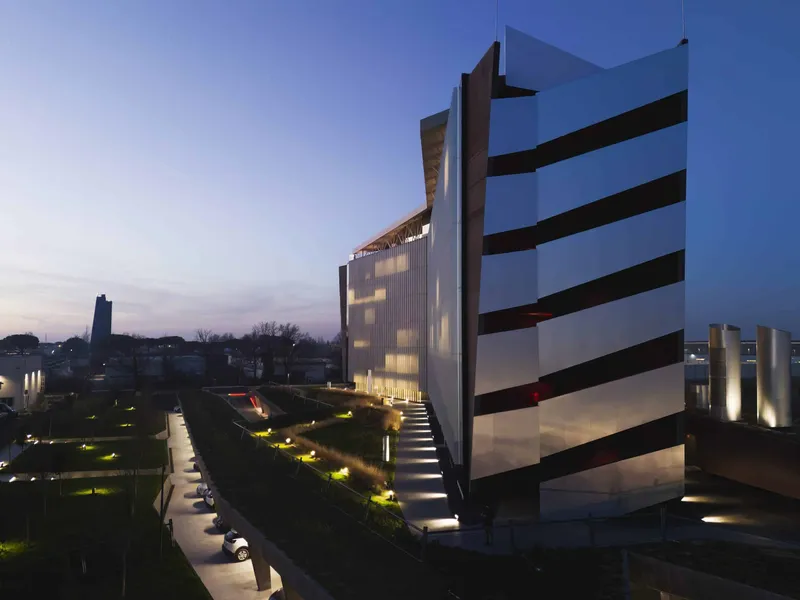 SIDERA (headquarter CIA CONAD) by tissellistudioarchitetti