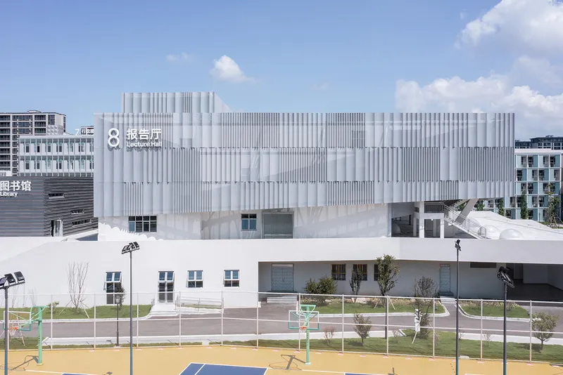 Ningbo Gulin Vocational High School by ARCHIS Design Studio