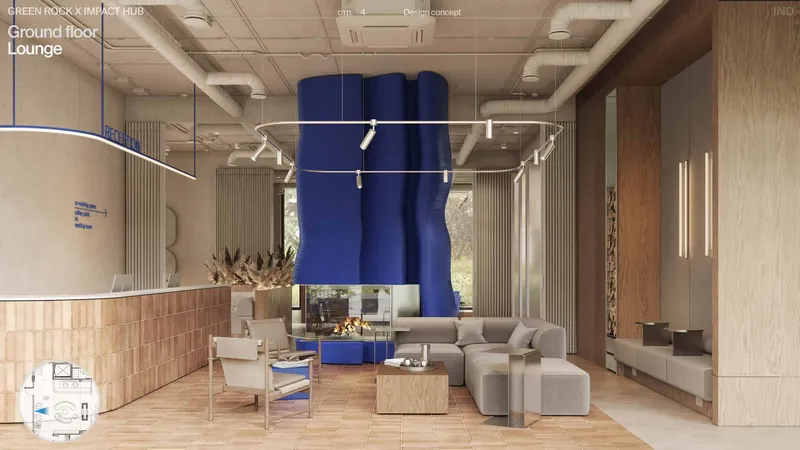 Villa 3 – coworking space by Green Rock / IND
