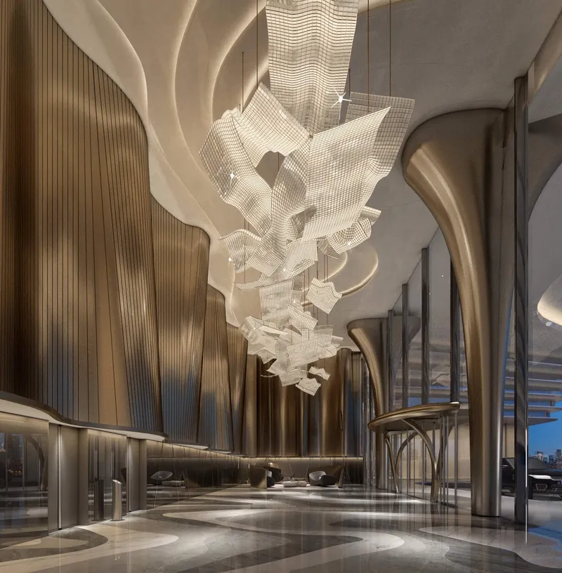 SUNAC A-ONE Public Area by Highly Design