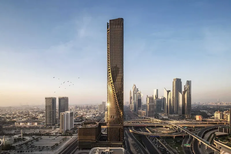 Wasl Tower – A Vertical Ribbon in Dubai’s Skyline by Anique Ahmed