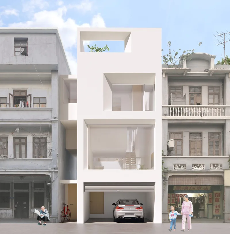 Bamboo House Reframed by Lingwei Xiong