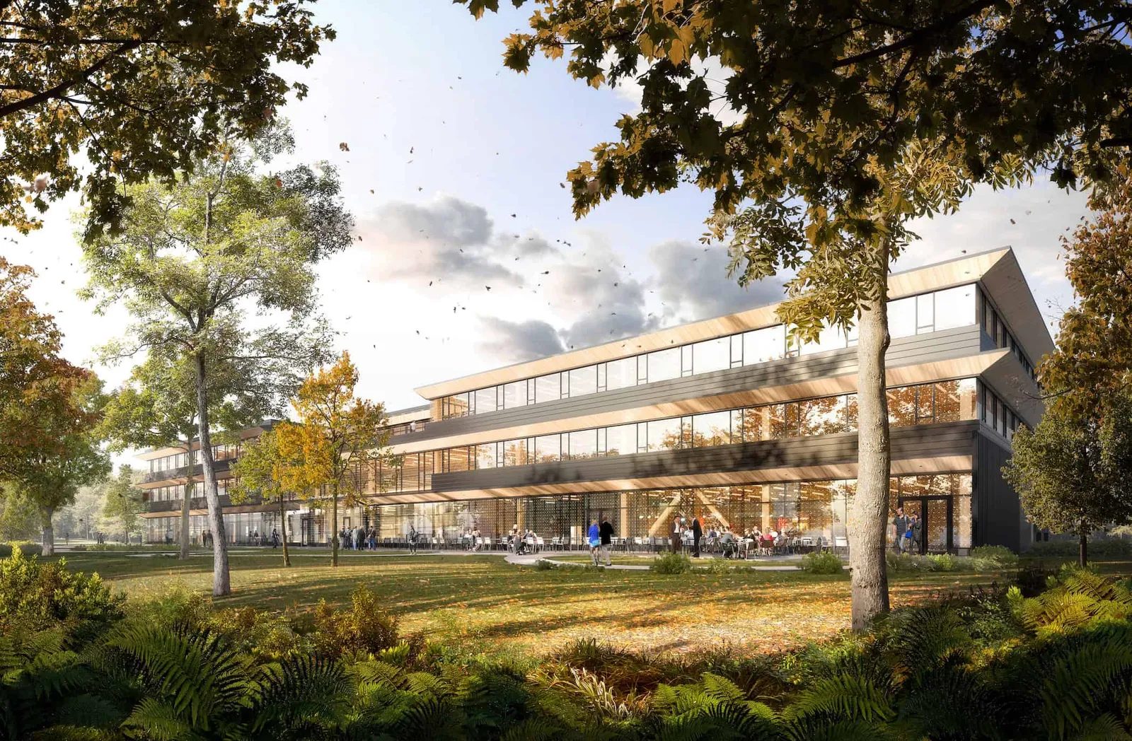 The Ontario Secondary School Teachers’ Federation (OSSTF) Headquarters and Multi-Tenant Commercial Building by Moriyama Teshima Architects