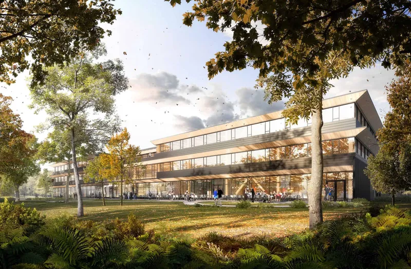 The Ontario Secondary School Teachers’ Federation (OSSTF) Headquarters and Multi-Tenant Commercial Building by Moriyama Teshima Architects
