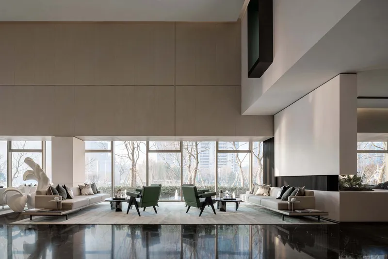 China Merchants & Vanke·Tranquil Mansion Sales Center by ShenZhen Trinity Interior Design