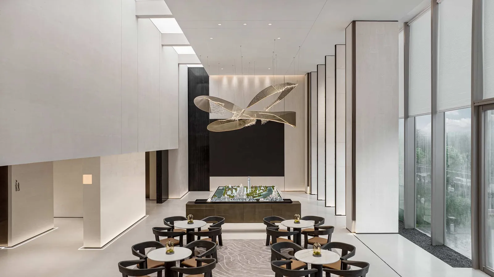 Yuexiu Flourishing Bay Sales Center by Poetic Space Design