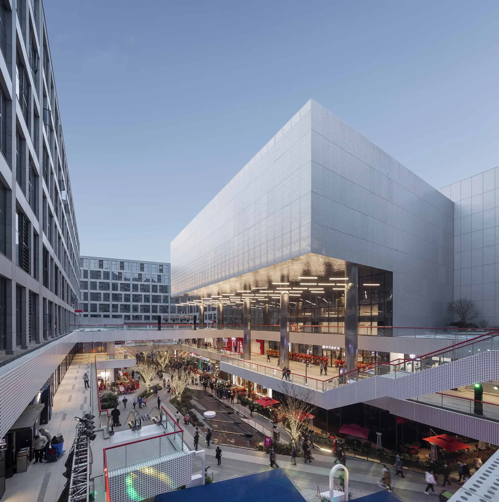 Starry Street Wuhou by CLOU architects