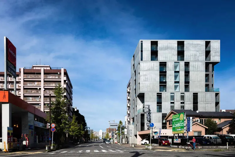 Housing Complex Niigata III by TAKUYAHOSOKAI