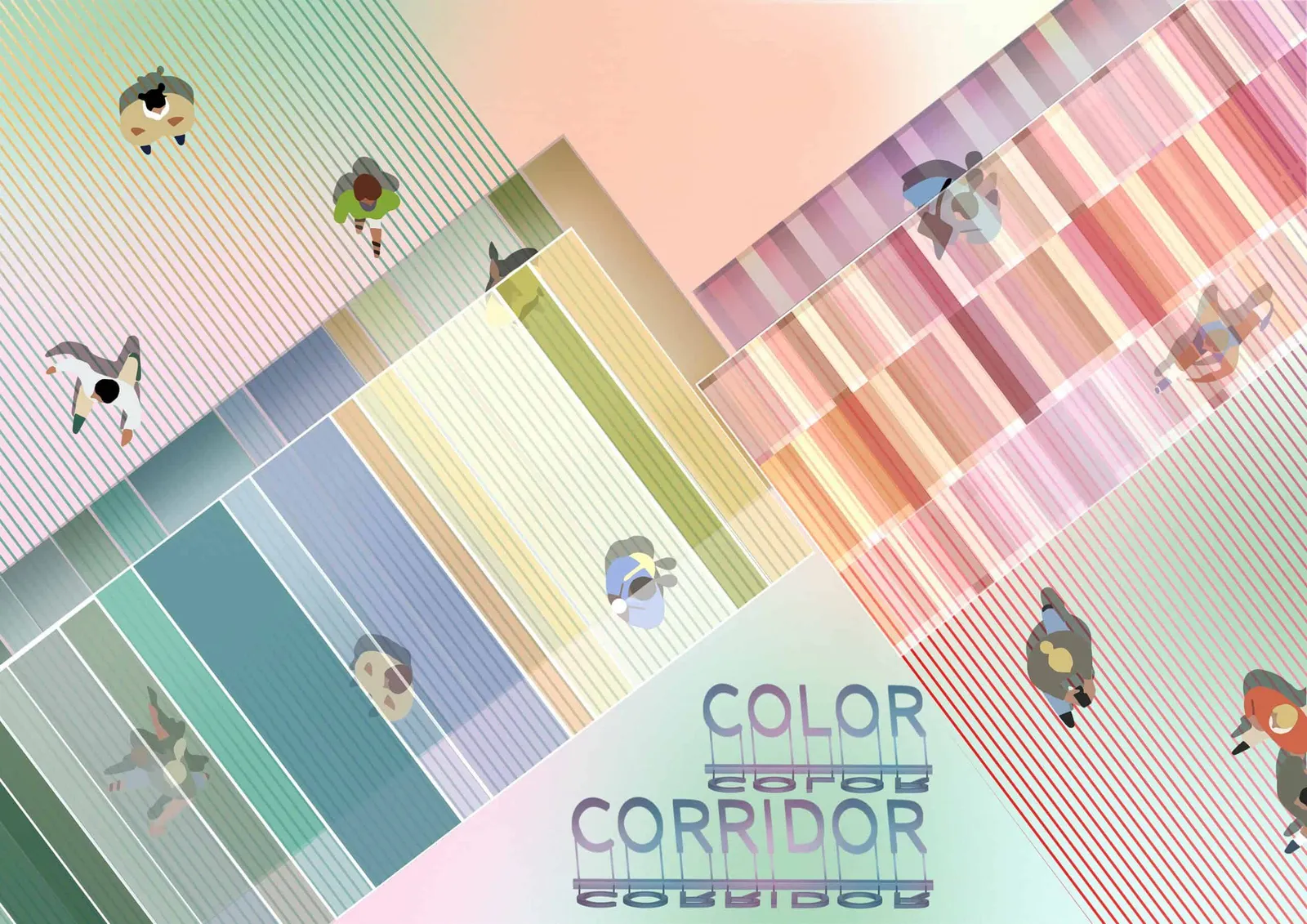 Colorway of Public Space in Sino-Singapore Guangzhou Knowledge City by Guangzhou Hongyu Architectural Design Co., Ltd.