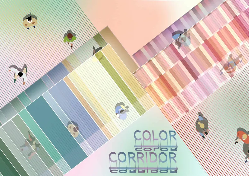 Colorway of Public Space in Sino-Singapore Guangzhou Knowledge City by Guangzhou Hongyu Architectural Design Co., Ltd.