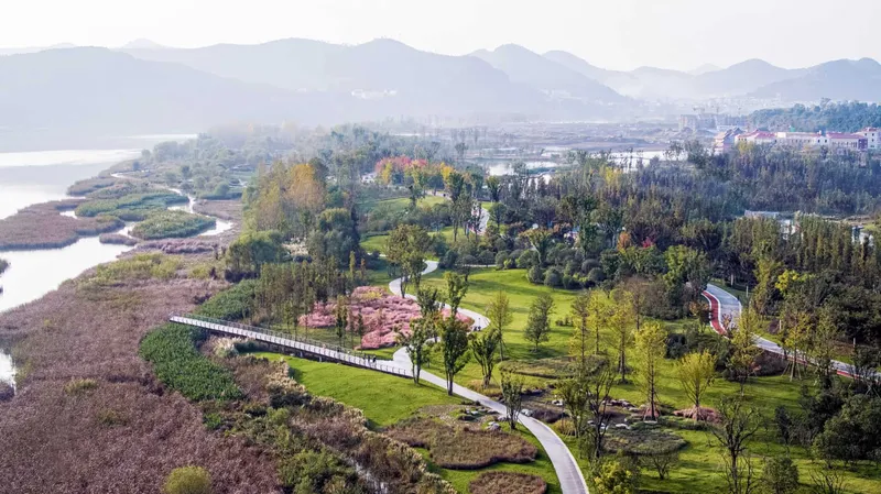 Yujidao Park, Sichuan by BLVD International