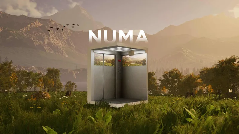 Numa: Immersive Projection System for Confined Spaces by QIMU Design