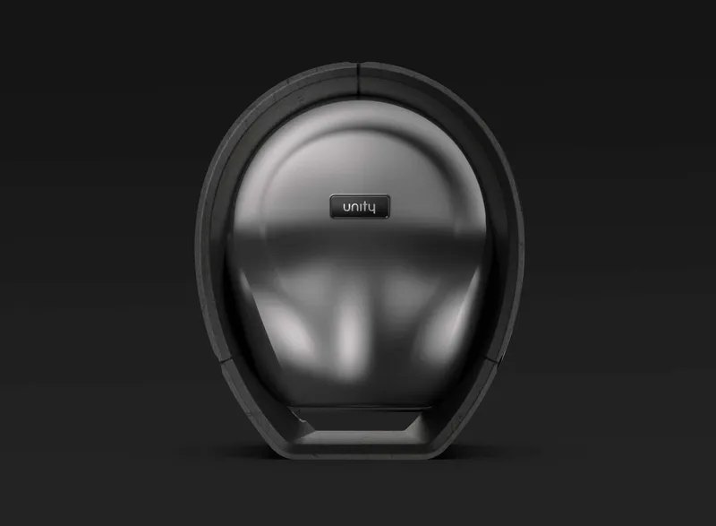 Unity Lossless Wireless Headphones Concept Packaging by HED Unity