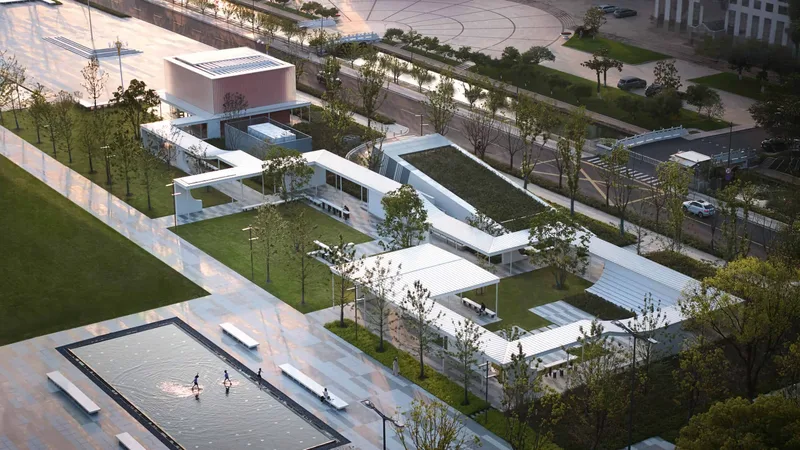 Kunshan City Square: The Above-Ground Landscape Architecture by Dazhou and Associates