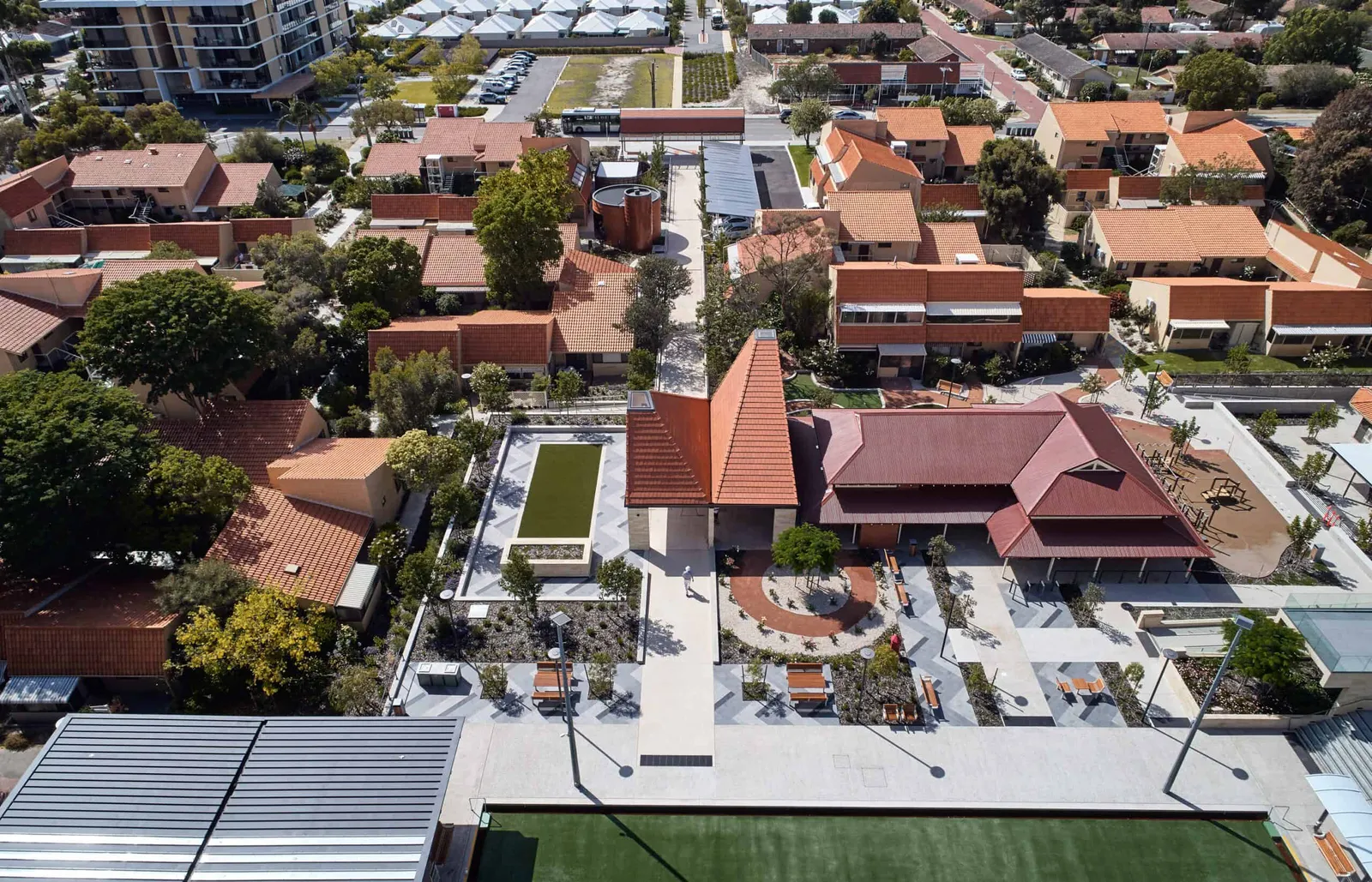 SwanCare Retirement Village Leisure Centre Precinct by iredale pedersen hook architects