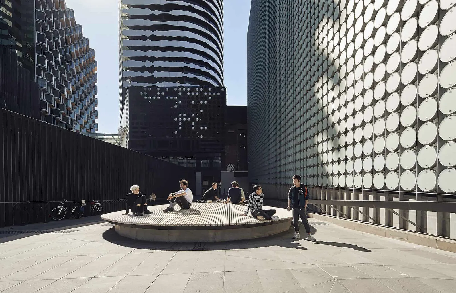 RMIT University B100 Pedestrain Improvement Project by Openwork Pty Ltd
