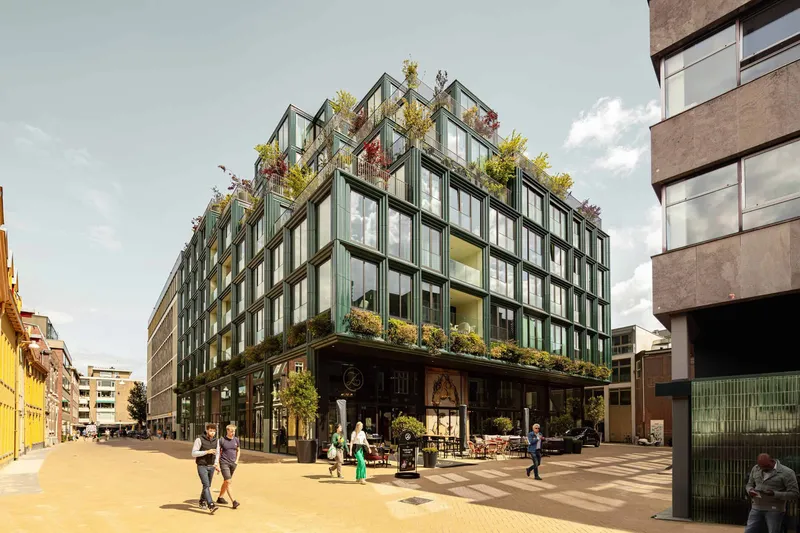 Mercado Groningen by Architect collaboration De Zwarte Hond & Loer Architecten