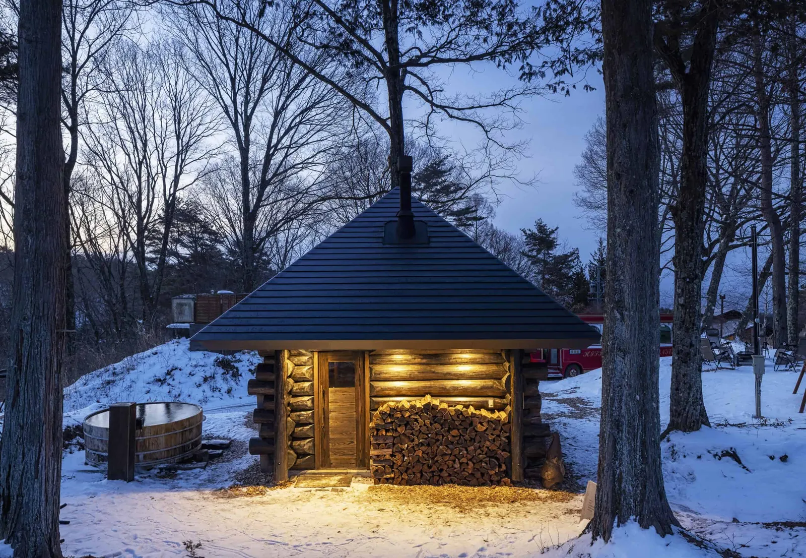 Yakushikan Touji-ba Sauna by KAMITOPEN Co., Ltd.