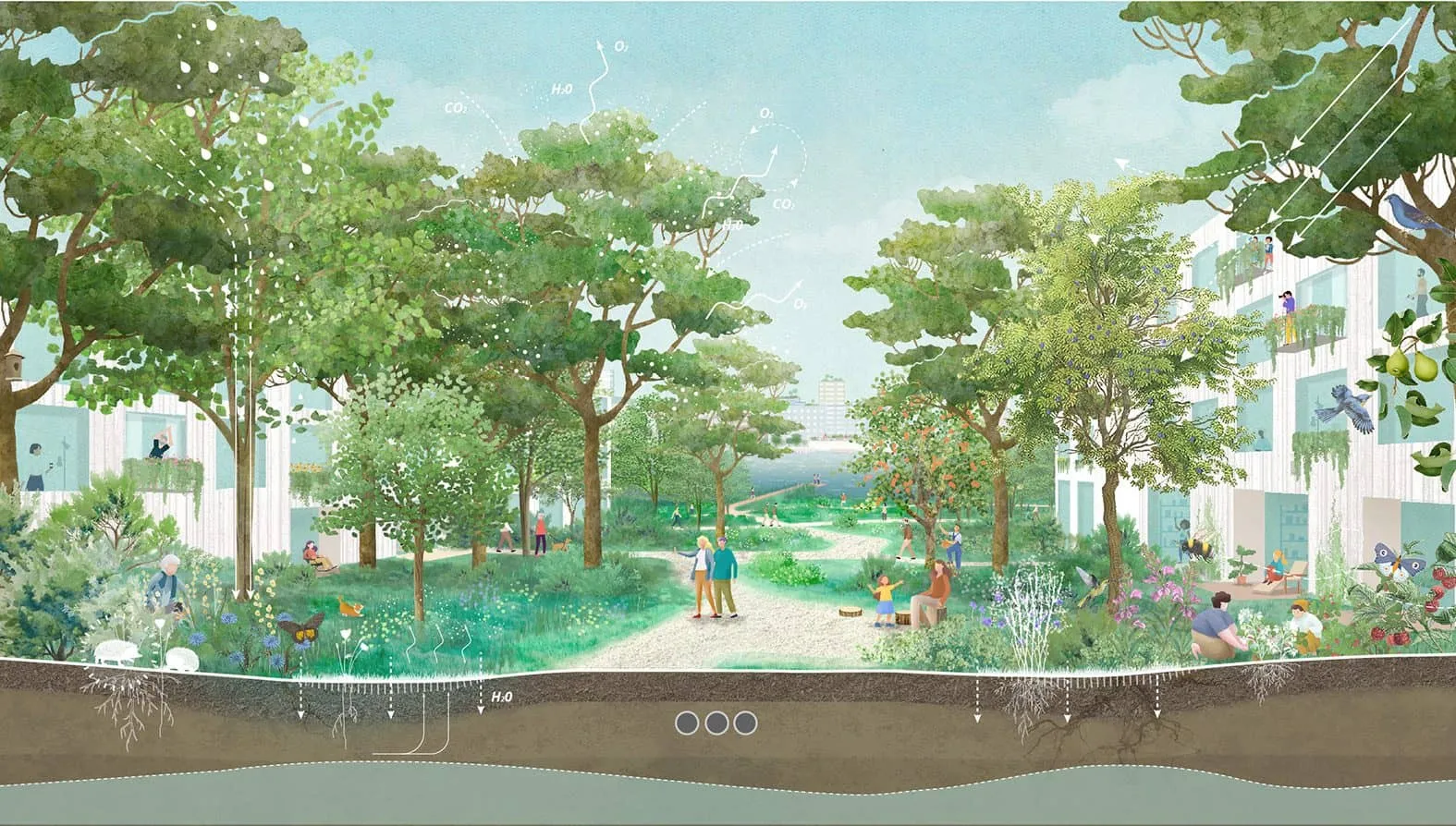 Almere 2040 – towards a nature-based city by Felixx Landscape Architects & Planners