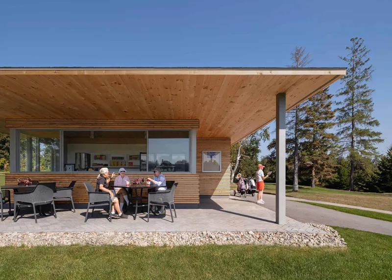 Golf Pavilion by Dubbeldam Architecture + Design