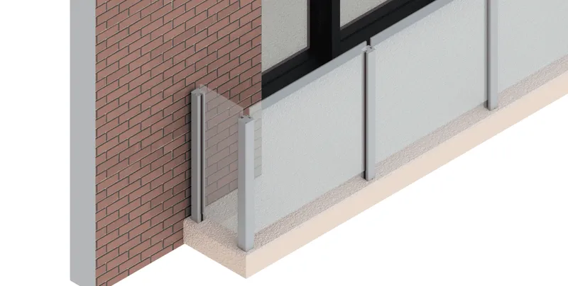 Expanse™ Frameless Windscreen by Sightline Commercial Solutions
