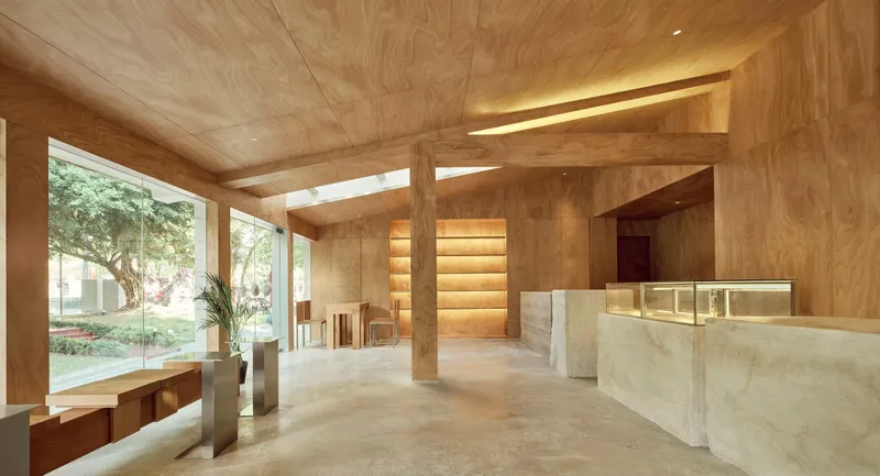 Coffeeology Coffee Shop in Huacheng Square by Timetable Design