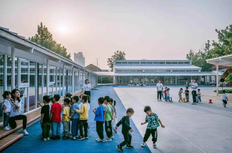 Exploration Loop–Xian County Sunshine Kindergarten by People's Architecture Office