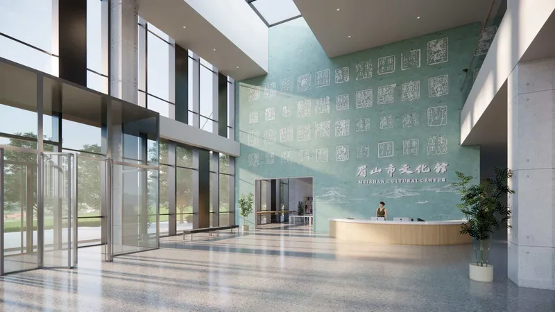 Interior Design of Meishan Media and Culture Complex by YI JIAN ARCHITECTS