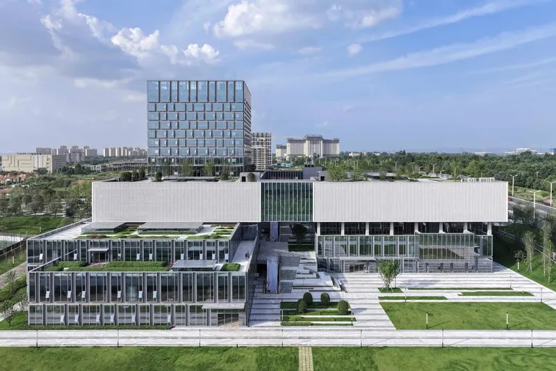Meishan Media and Culture Complex by YI JIAN ARCHITECTS