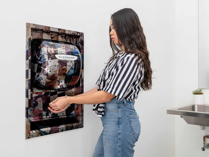 Custom Designed Artful XLERATOR® Hand Dryers by Artists For Humanity (AFH) by Excel Dryer, Inc.