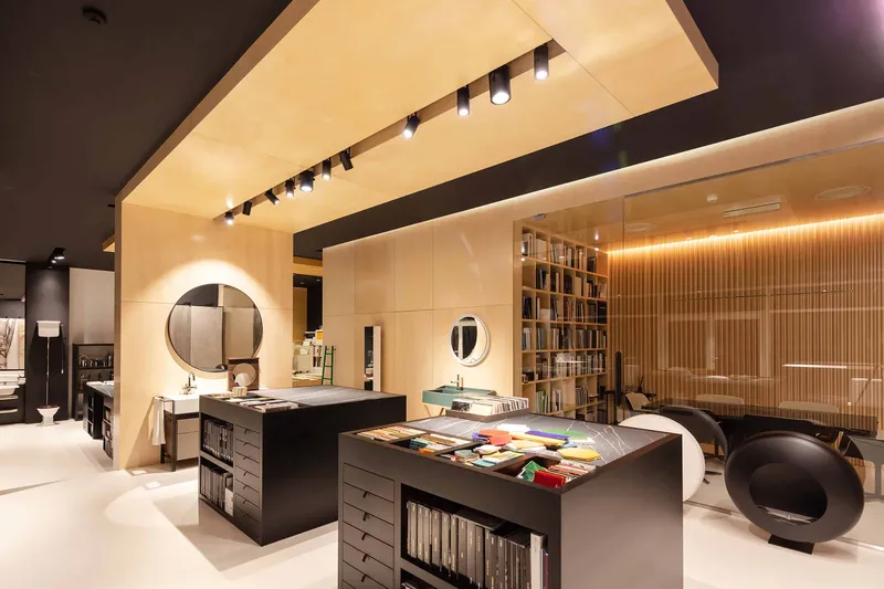 Balneum Design Showroom by RH+ Arquitectos