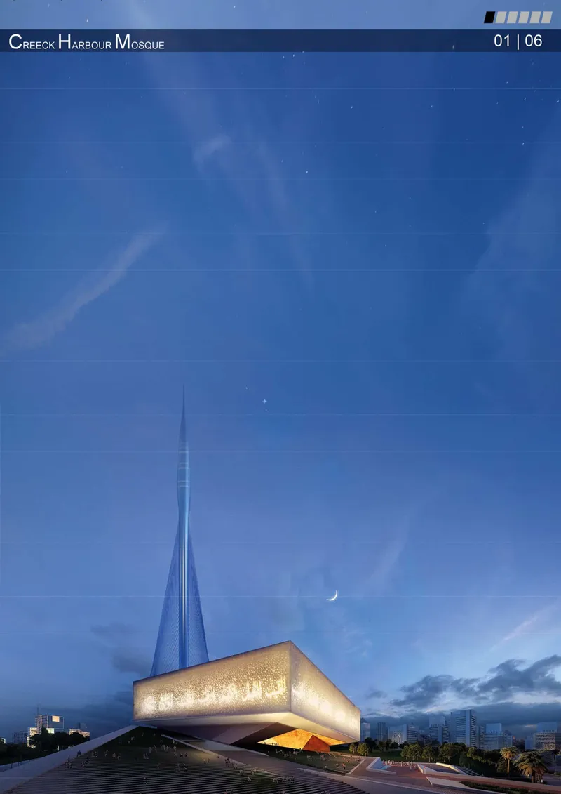 Creek Harbour Mosque by JT + Partners