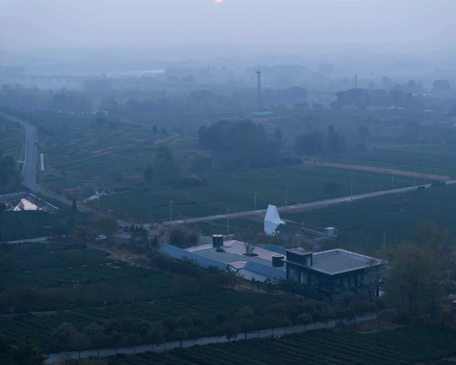 Tea Village Community Hall by Kong Xiangwei Studio