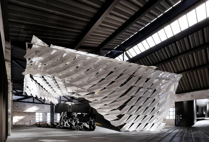 WOSA Sintered Stone Showroom by The Volks Design Research & Consulting Ltd.