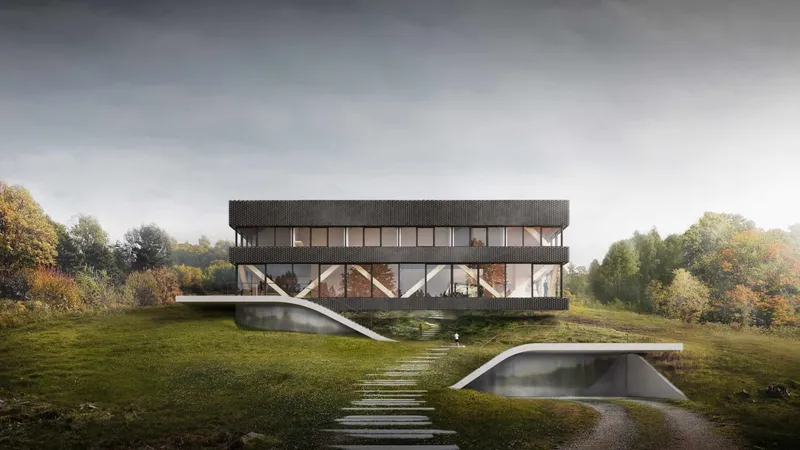 The Cave House by BXB studio Bogusław Barnaś