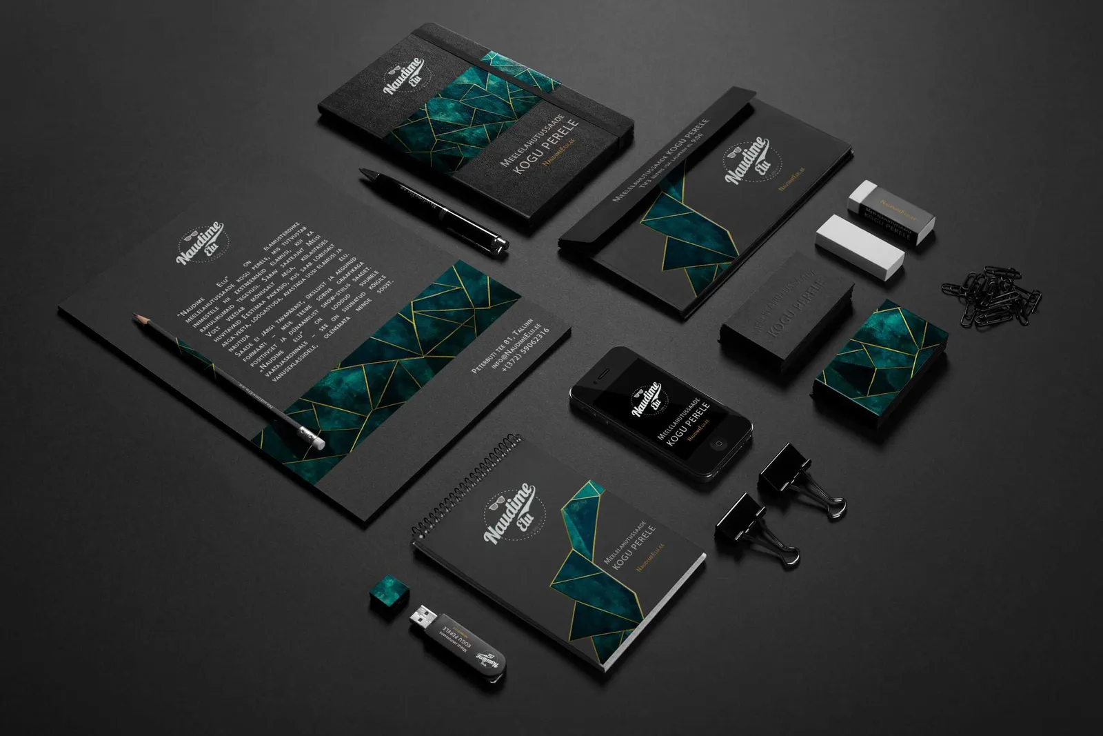 Branding & Identity Design by TV show "Naudime Elu"