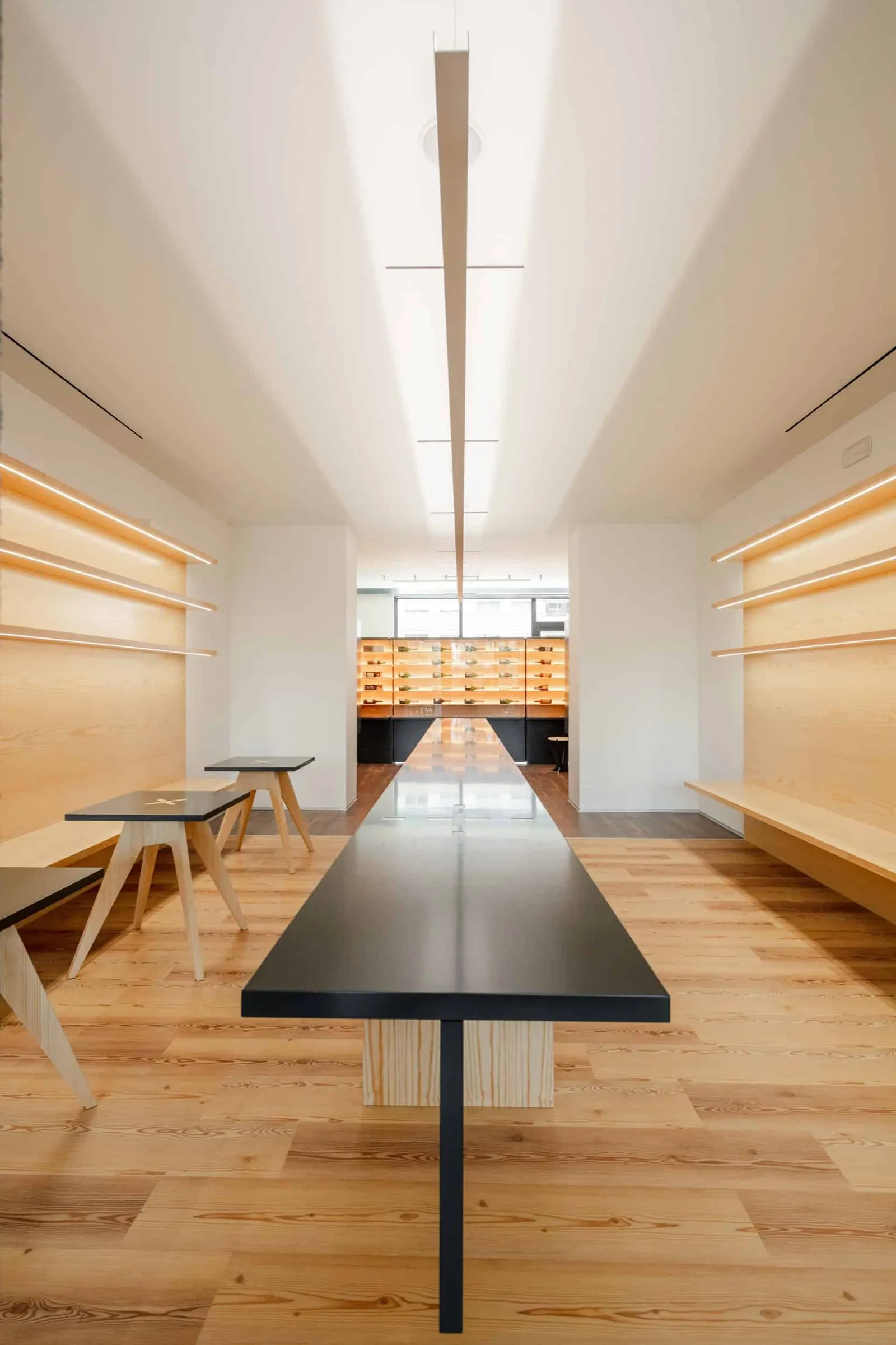 Bottles Recess by Tiago do Vale Architects
