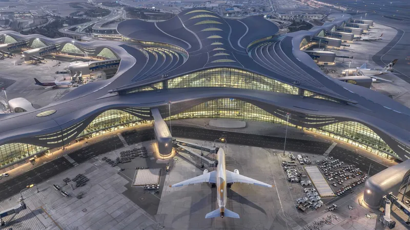 Zayed International Airport, Terminal A. by Victor Romero
