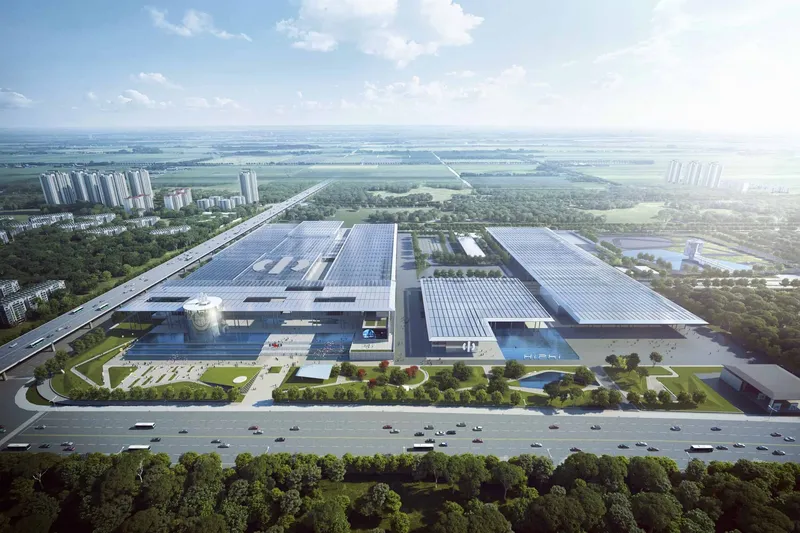 HiPhi Plaza by Henn Building Design Consulting (Beijing) Co., Ltd.