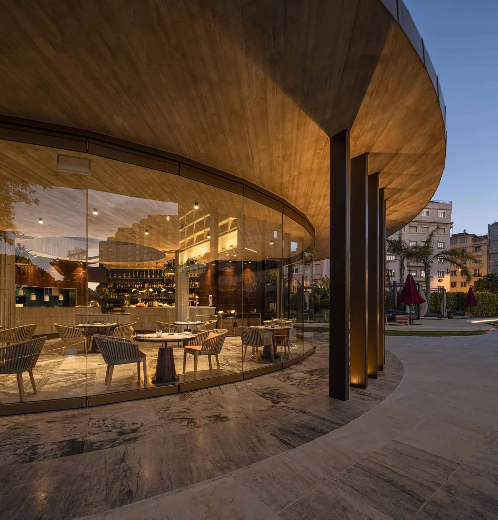 Ritz Pool Bar by Openbook