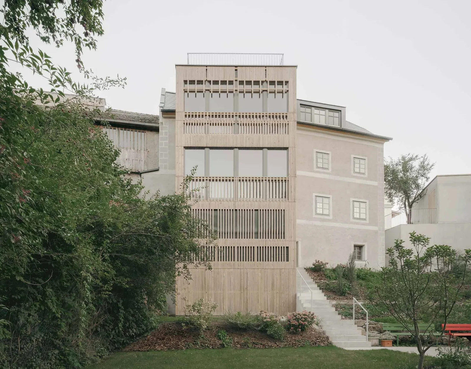 Garden-House-and-Raftsmen’s-House by HERTL.ARCHITEKTEN