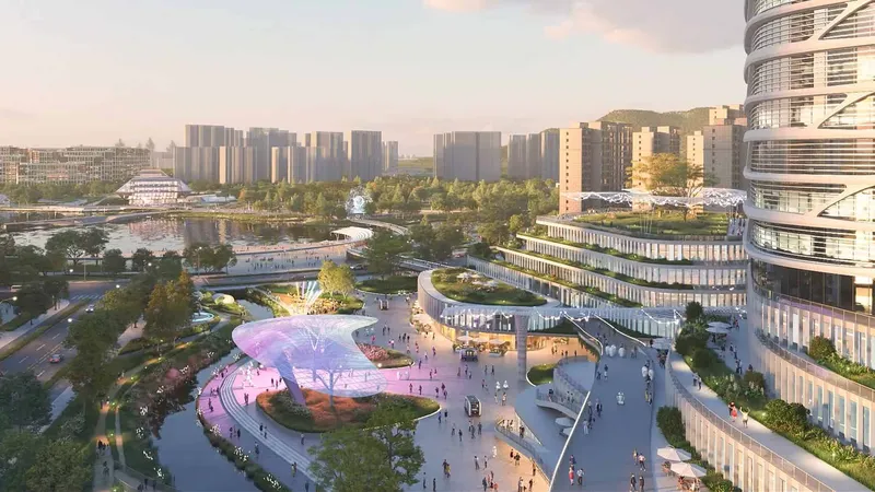 New Garden City: Core Area of Suzhou Science and Technology Innovation City Urban Design by UAL (AESEU) + CCTN + NICTP