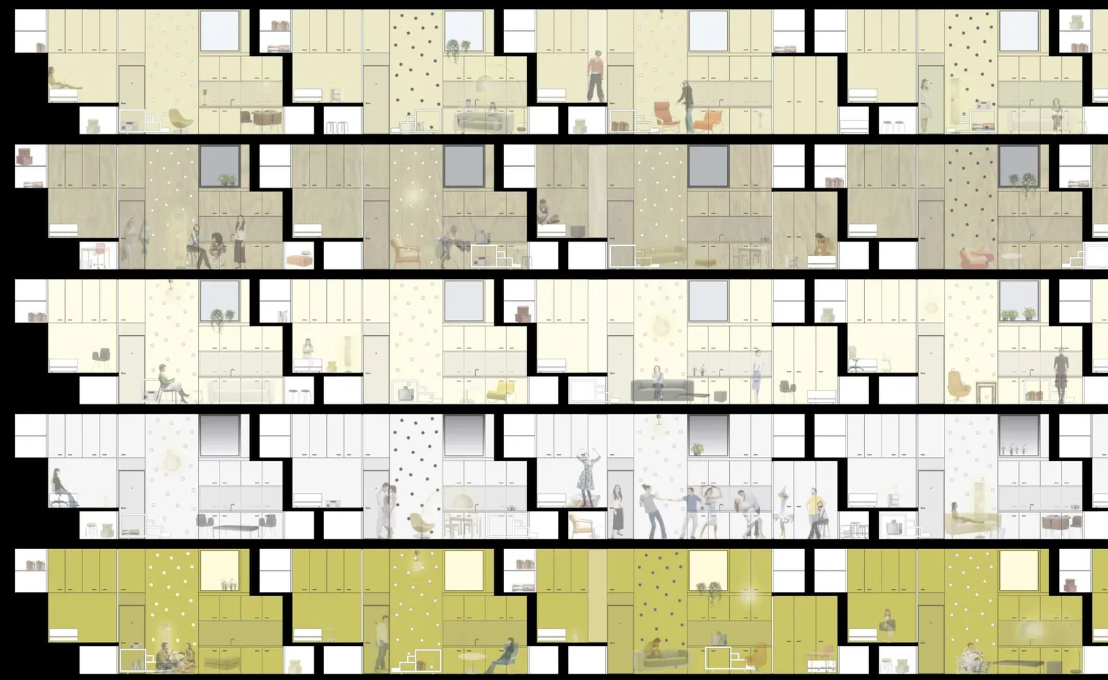 Minimum Housing, Secret Spaces by STAR strategies + architecture