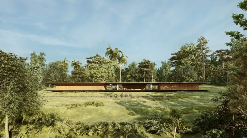 House of the lake by mf+arquitetos