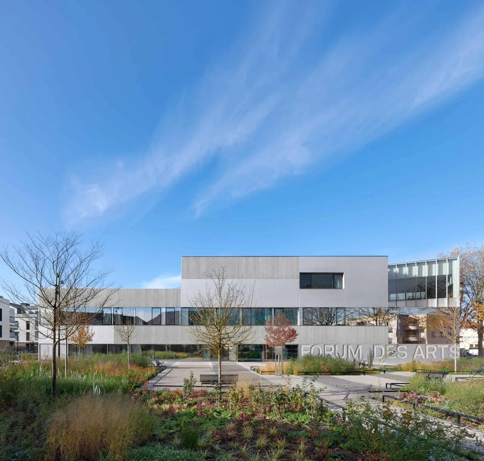 Charles Aznavour Conservatoire of Music, Drama and Dance in Montigny-le-Bretonneux by Dominique Coulon & Associés