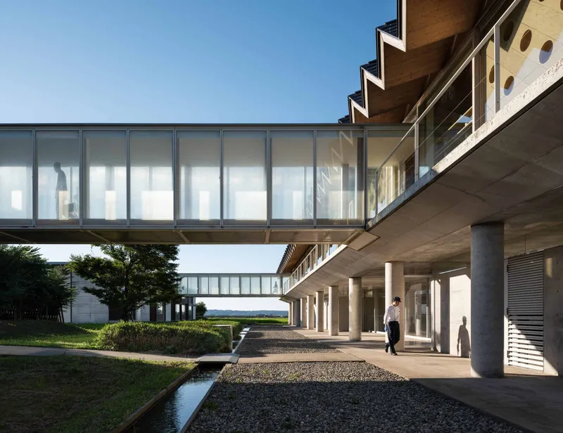 A Quiet Dialogue with Nature: Shigeru Ban’s Rural Masterpiece by Shonai Hotal Suiden Terrace Yamagata - Shigeru Ban Architects