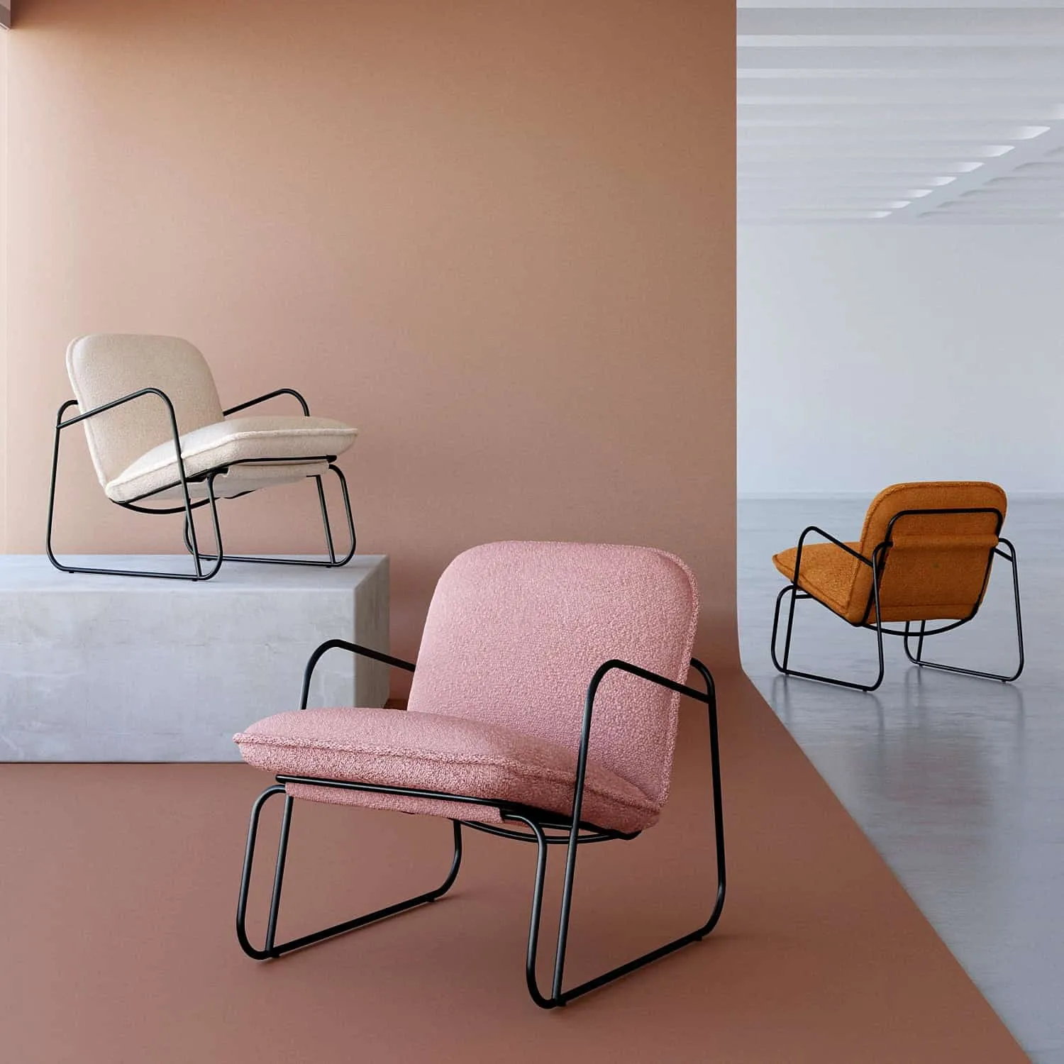 Armchair TUTTU Monteur by Levantin design